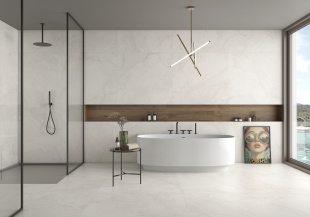 Керамогранит Geotiles Ceramica Eterna Bone (100х100) матовый
